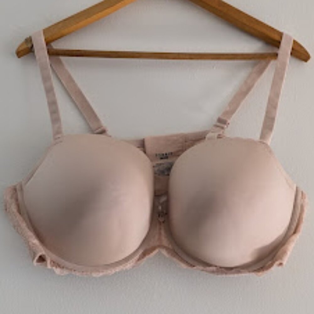 Torrid Tan Push Up Demi Underwire Bra Size 46DD - Picture 1 of 8